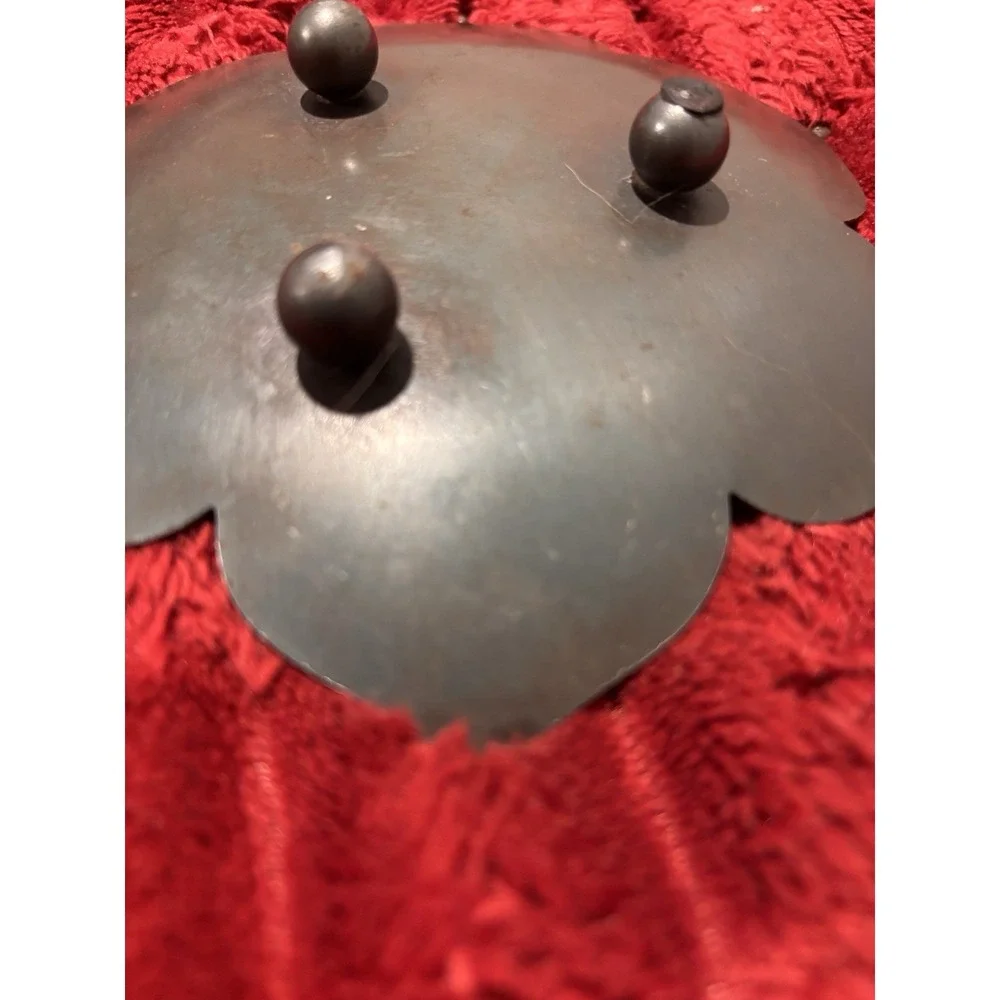 VTG Hammered Lotus Style Ball Tips Trinket Tray Ball Feet 6